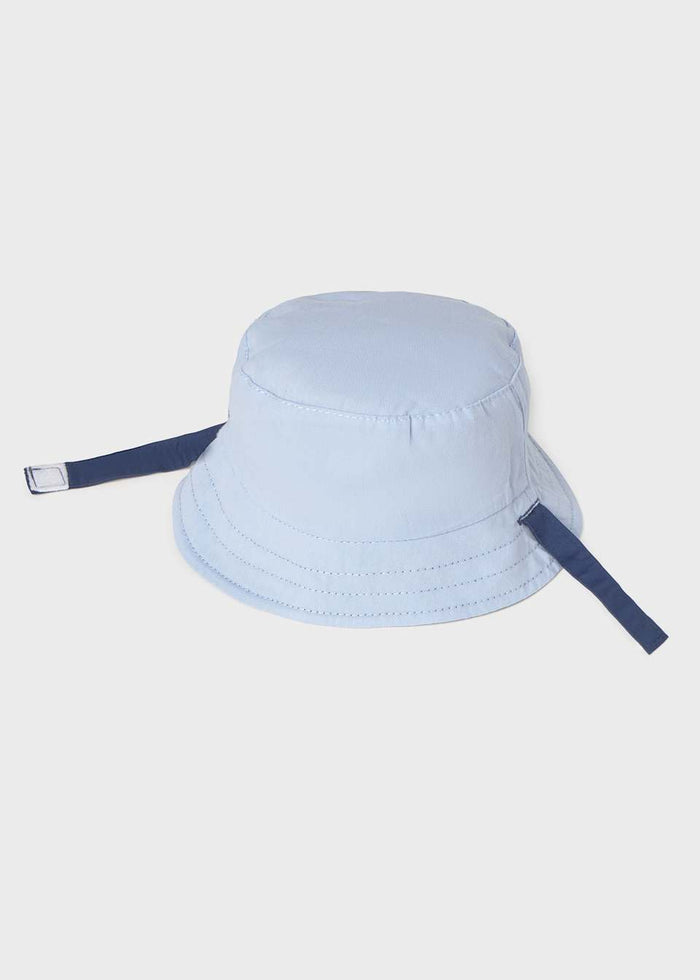 Baby Reversible Hat - Sailboats - Wee Bee Baby Boutique