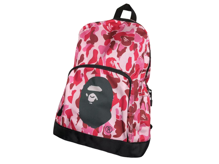 BAPE Baby Milo Camo Bag Pink