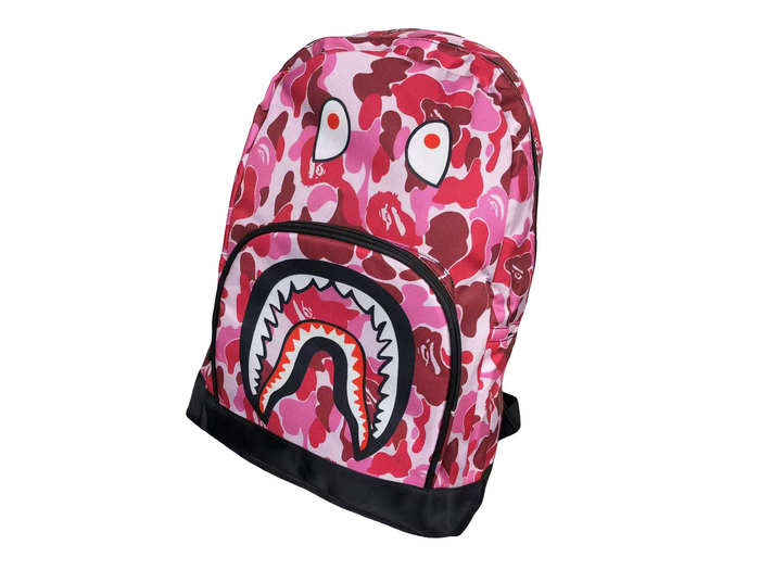 BAPE Camo Bag Pink