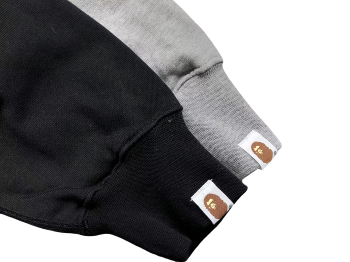 BAPE Shark Work Full Zip Hoodie Grey