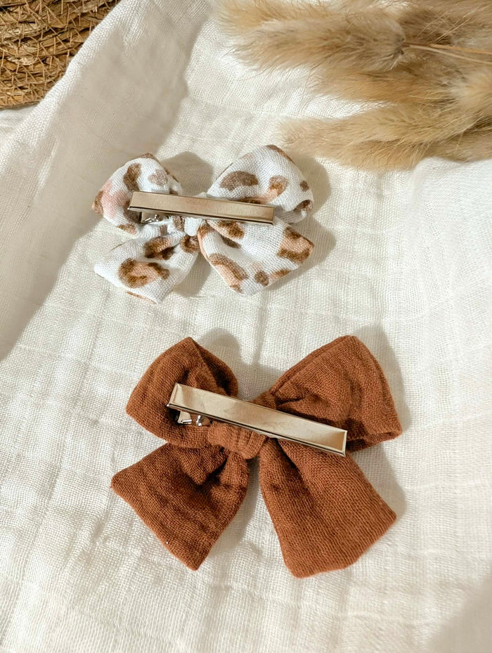 Barrettes noeud | Camel