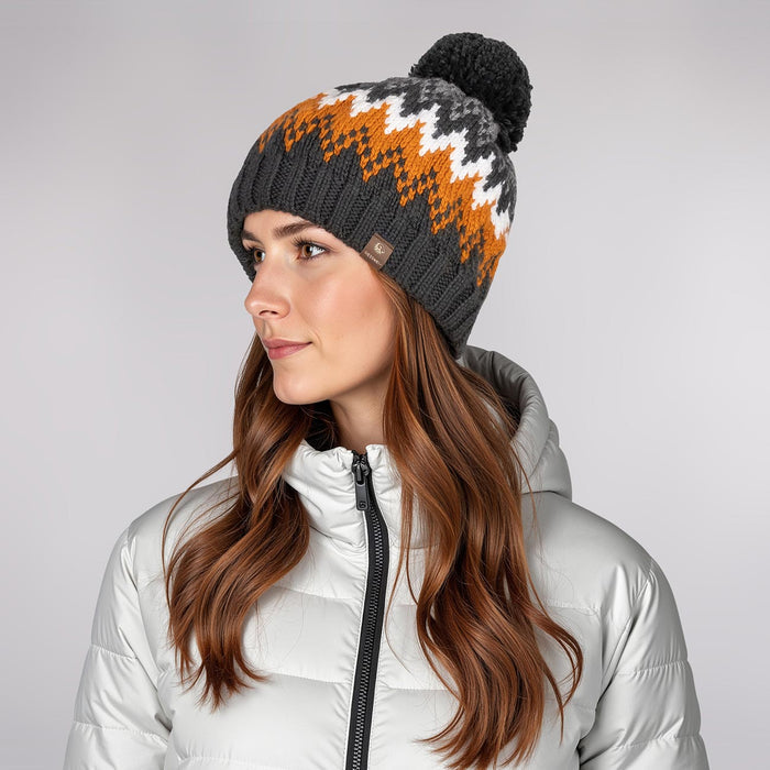 Giesswein Beanie Fäustling - dark grey 066