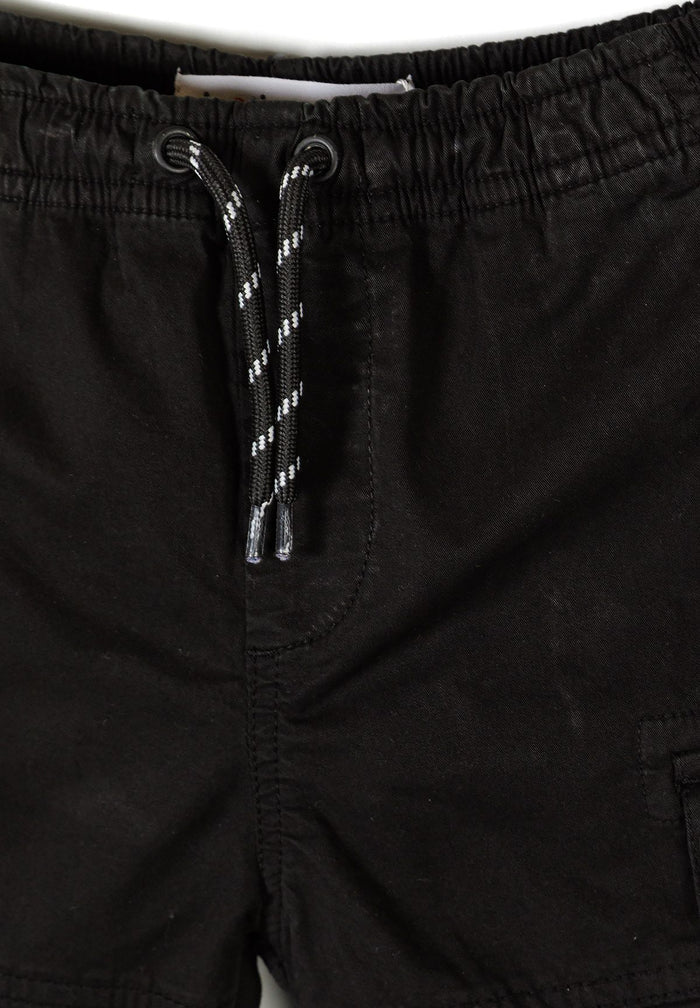 Combat Cargo Shorts 2-Pack, Black & Khaki - 6