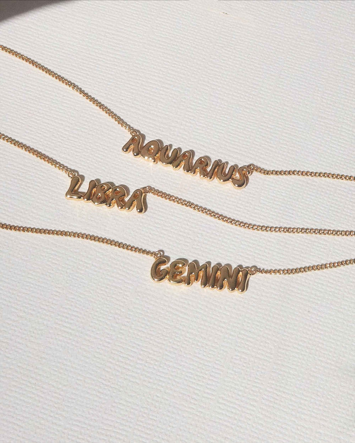Cosmo Bubble Zodiac Pendant
