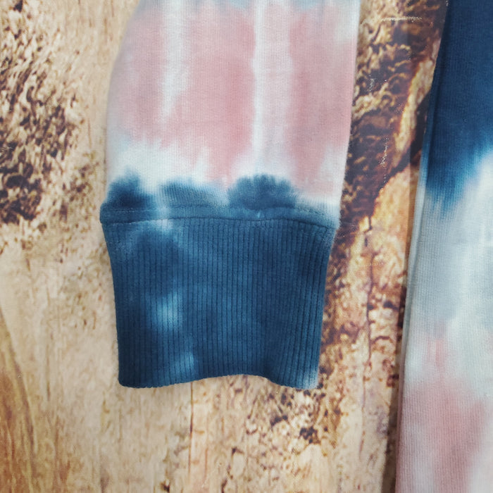 CR Sports Navy Tie Dye Terry Tunic