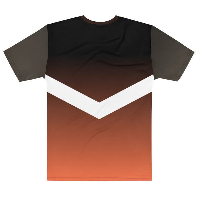 Descendants of The Island Orange White V T-shirt