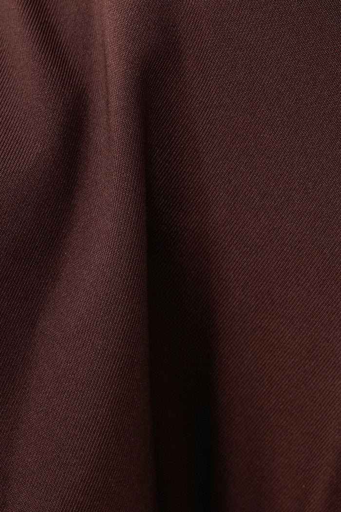 Desideratus Deconstruct Cutout Lace Top In Brown