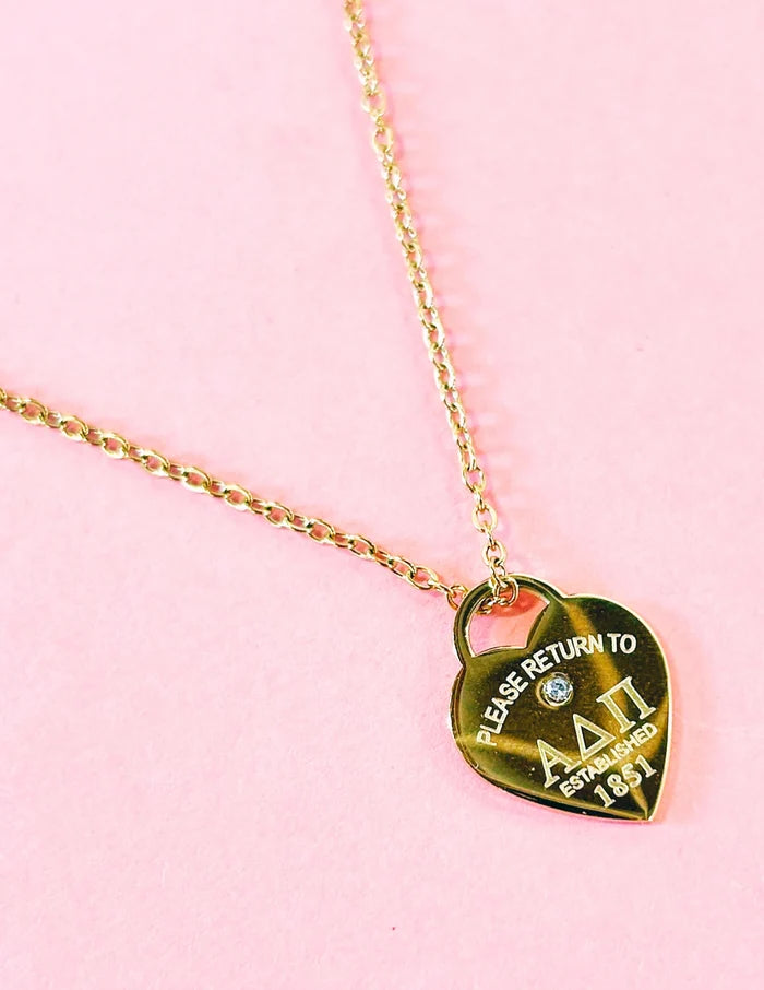 DT - Please return sorority necklace