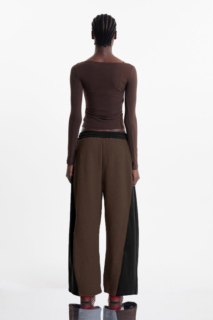 Ekaitz Deconstruct Pants In Brown