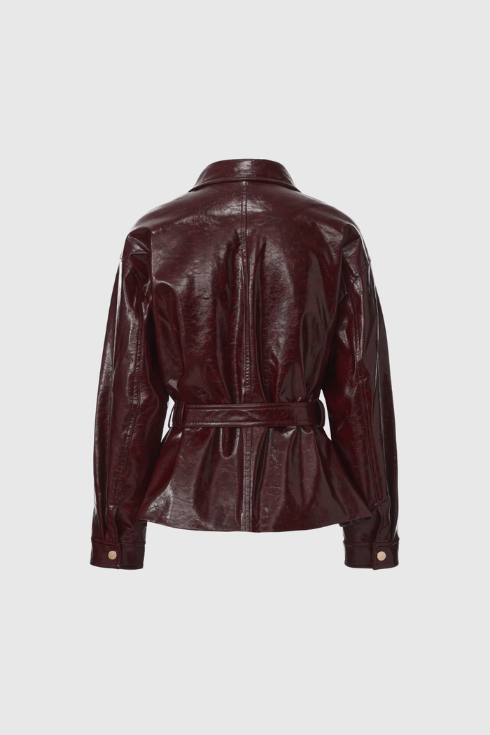 Faiza Leather Jacket