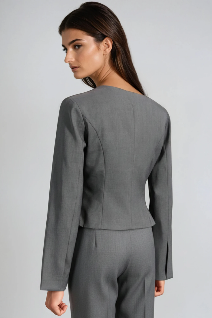 Farideh One Shoulder Blazer