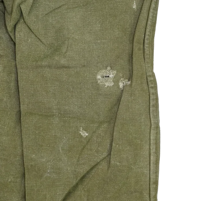 French Army M35 Canvas Motorcycle Trousers - Large - French Army Surplus - Combat Trousers