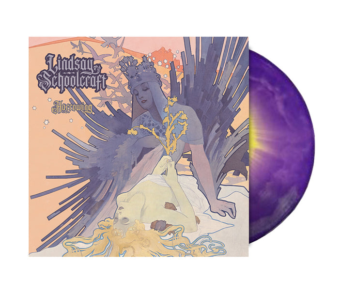 Harrowing 12" Vinyl Yellow/Purple Burst