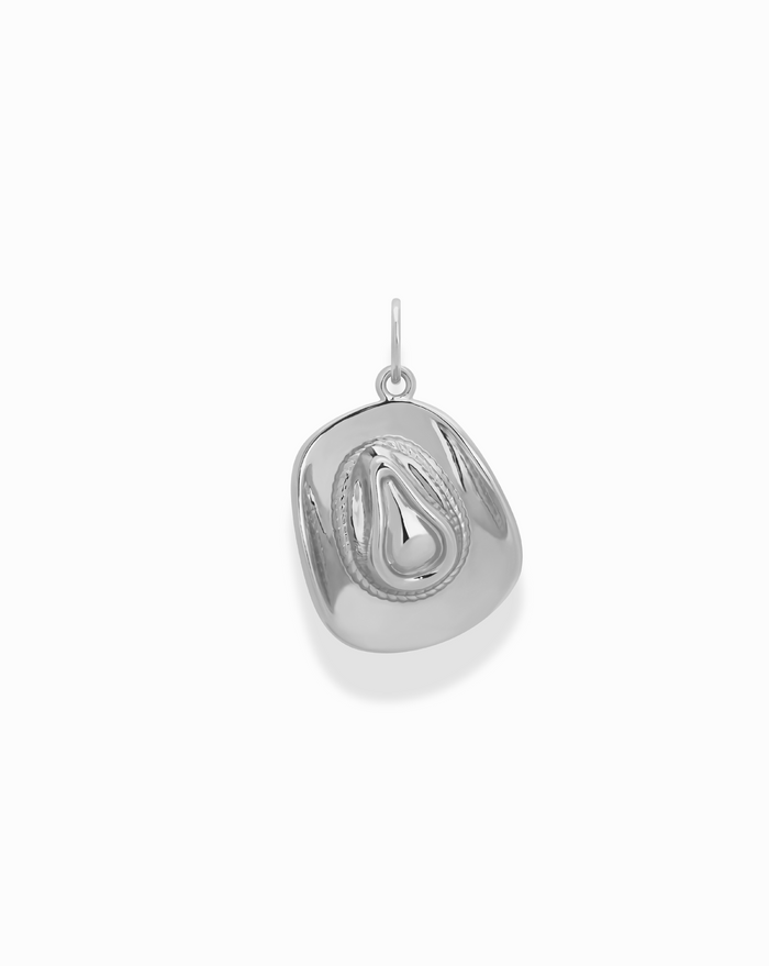 Hold 'Em Cowboy Hat Charm - Mod + Jo - Jewelry built to last, advanced plating technology