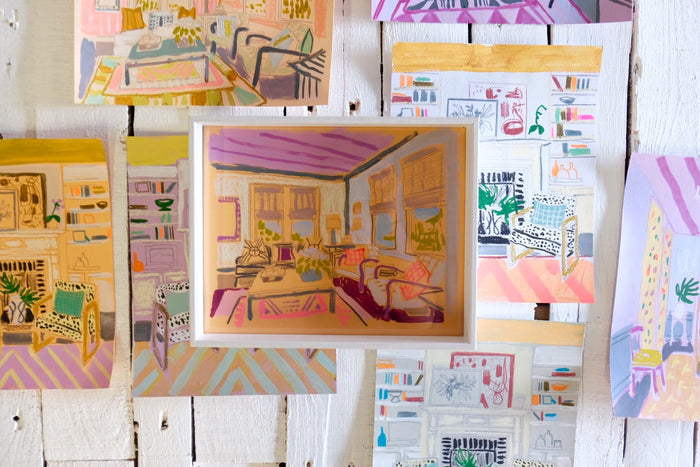 Interior Work on Paper #14