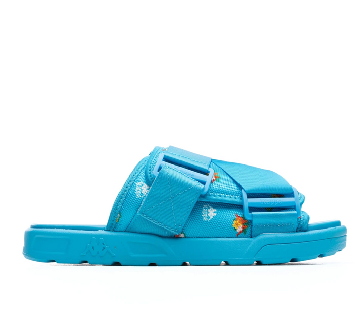 KAPPA SLIDES- BLUE BANDA DEGANA - Clique Apparel