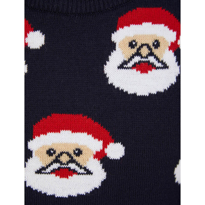 Kids Christmas Jumper Novelty Santa Claus Faces