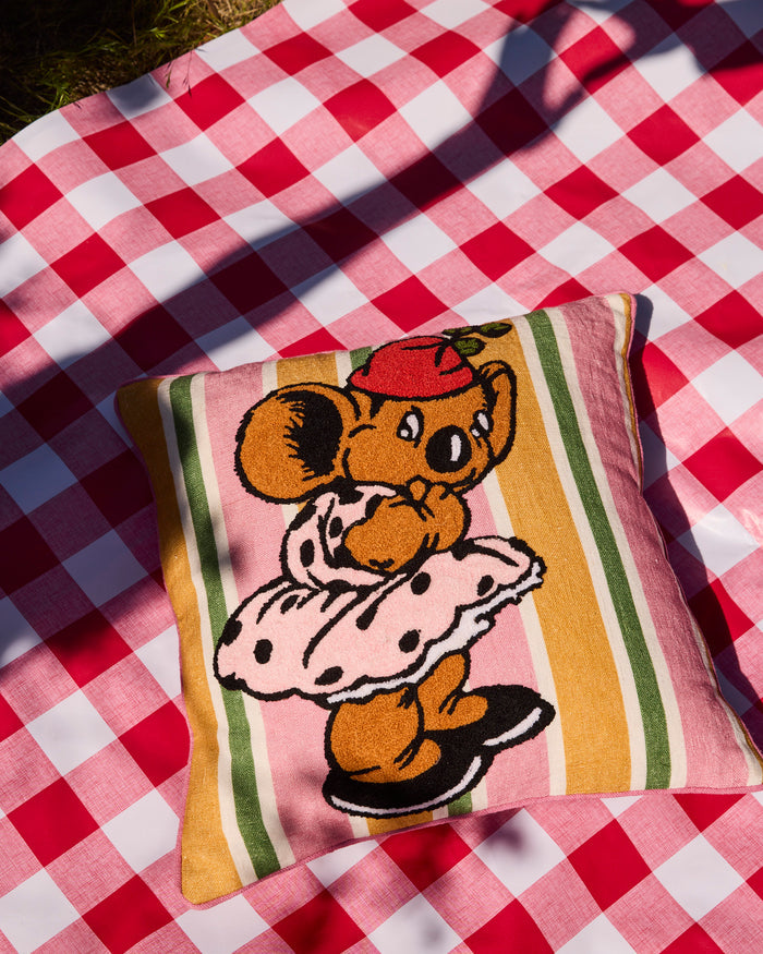 Kip&Co x Blinky Bill Nutsy Embroidered Cushion