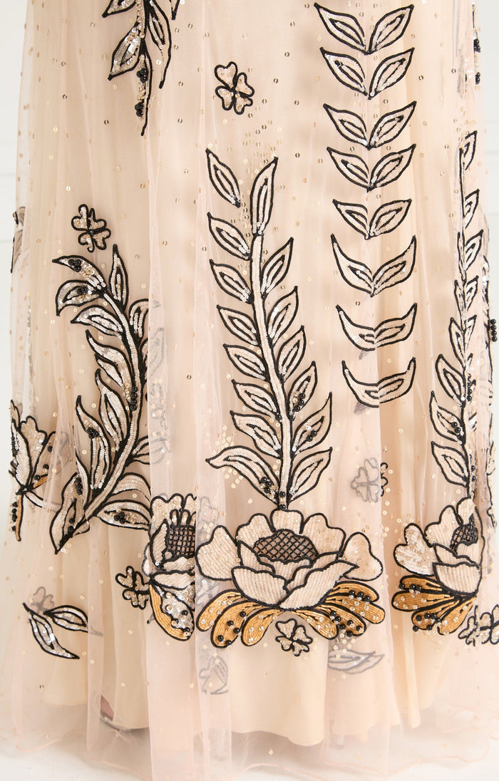 Lavinia Gown - Almond