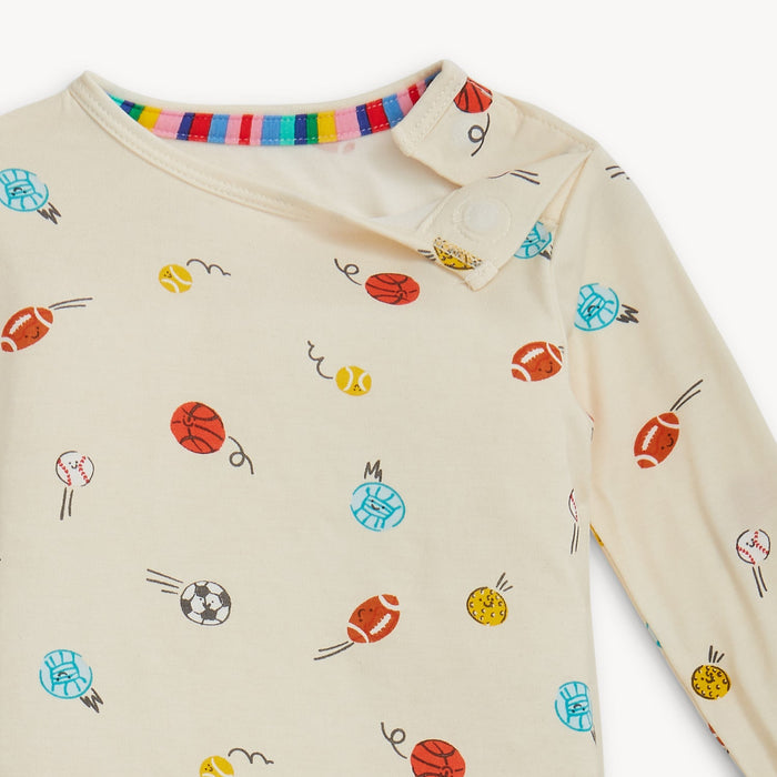Magnetic Me Little Baller Magnetic PJ Set - Wee Bee Baby Boutique