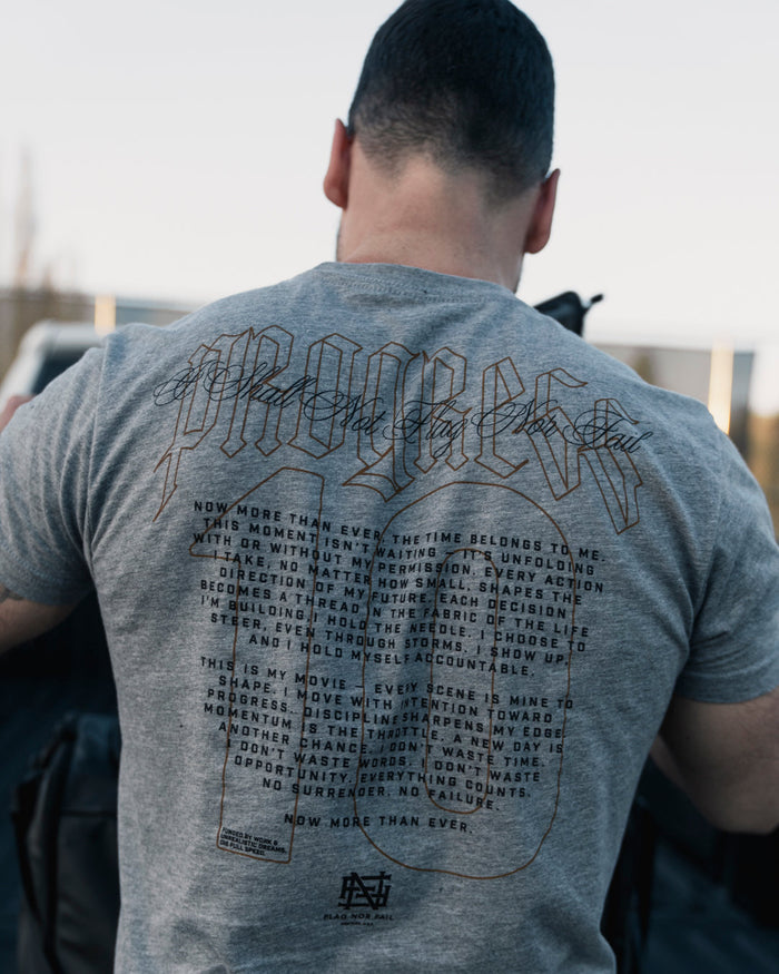 MANTRA TEE - GREY