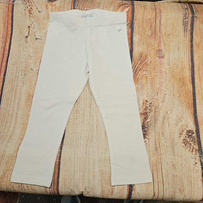 MAYORAL GIRLS BASIC LEGGINGS WHITE 39
