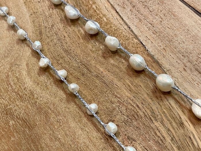 Necklace - pearls long