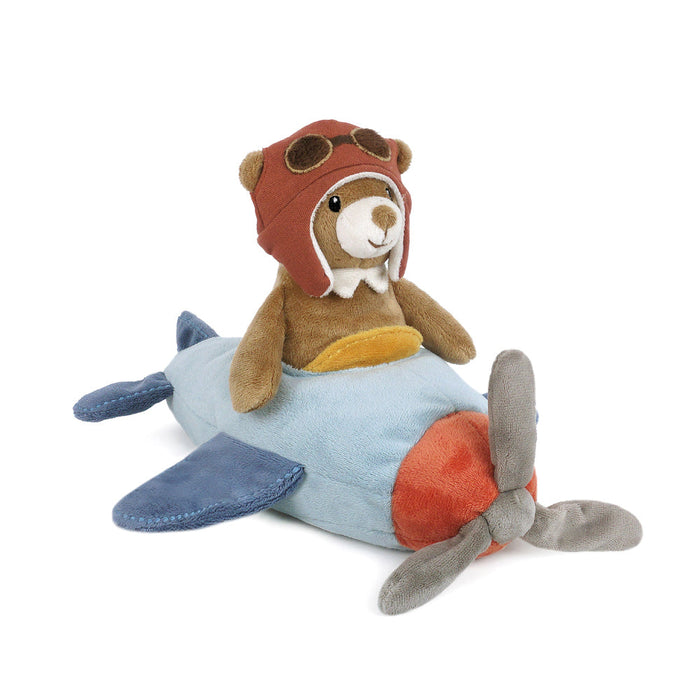 Pilot Bear and Plane - Wee Bee Baby Boutique