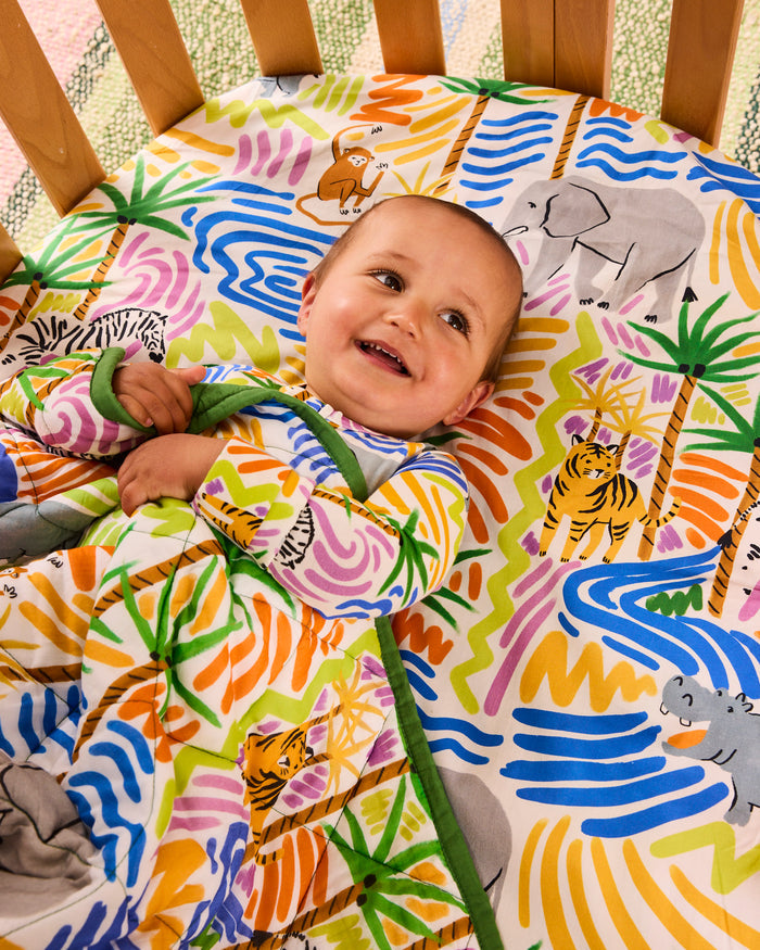 Savannah Organic Cotton Baby Fitted Sheet