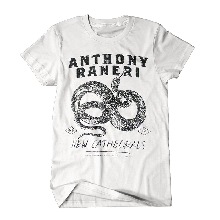 anthony raneri Snake - White T-Shirt