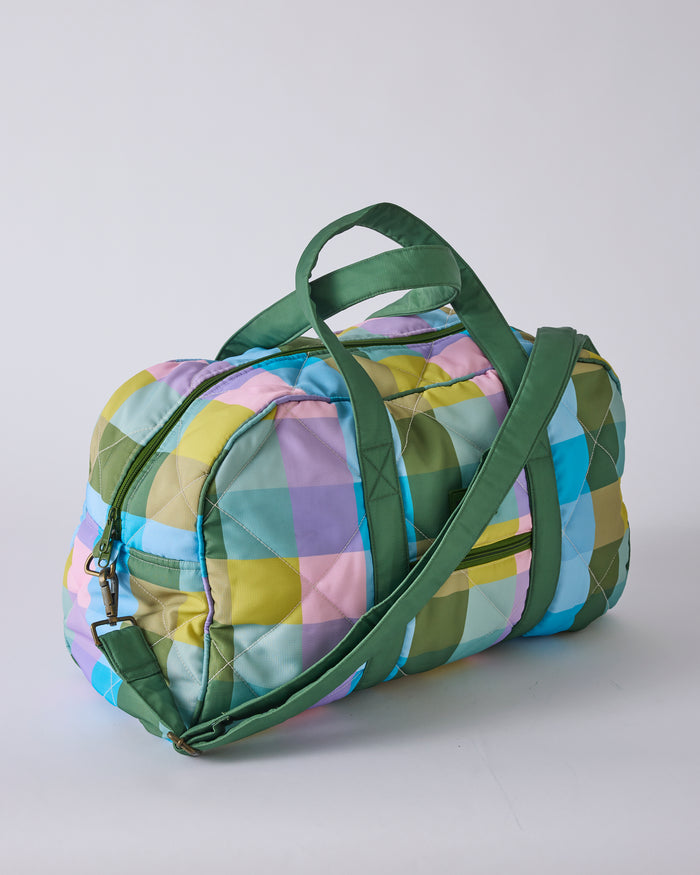 Sorbet Tartan Duffle Bag
