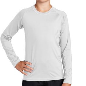 Sport-Tek Youth Long Sleeve Rashguard Tee