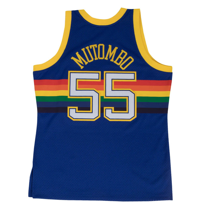 Swingman Jersey Denver Nuggets Road 1991-92 Dikembe Mutombo - Clique Apparel