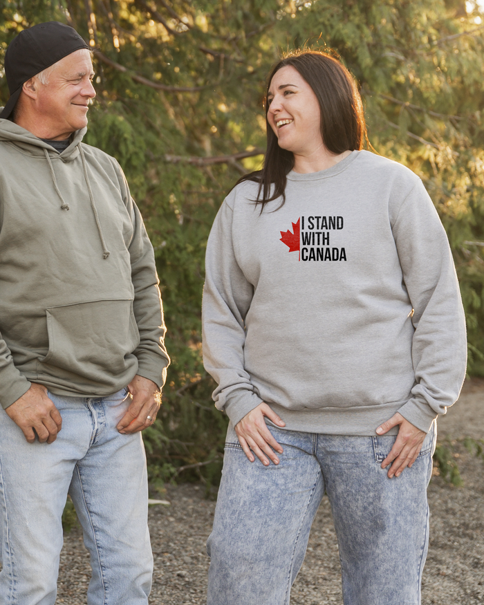 Tod Maffin's Stand With Canada - Unisex Eco Crewneck Sweatshirt