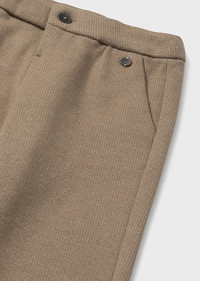Toddler Dress Pants - Cashew Brown (4T) - Wee Bee Baby Boutique