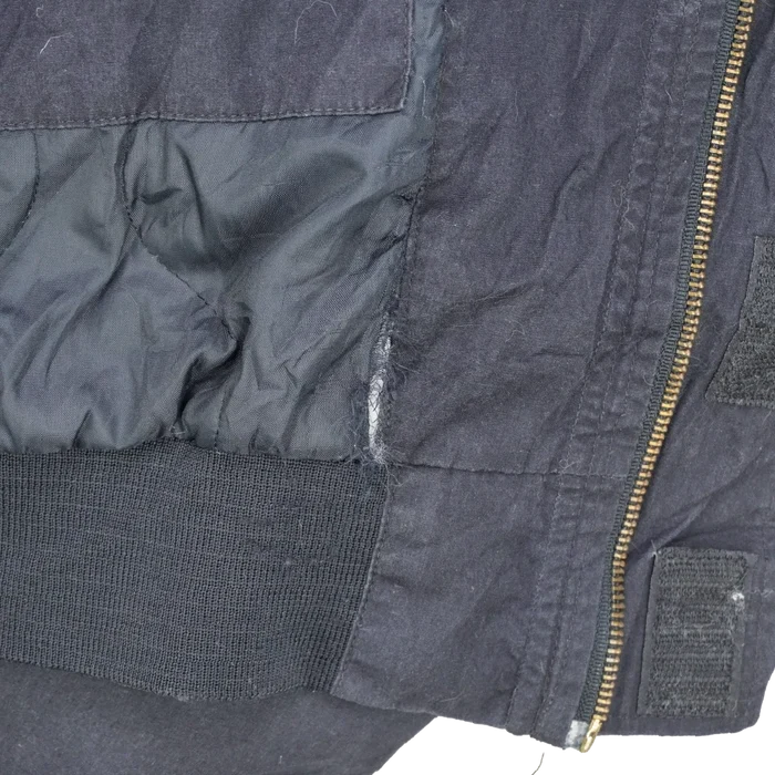 US Navy Black Lined Utility Jacket - Medium - US Navy Surplus - Field Jackets