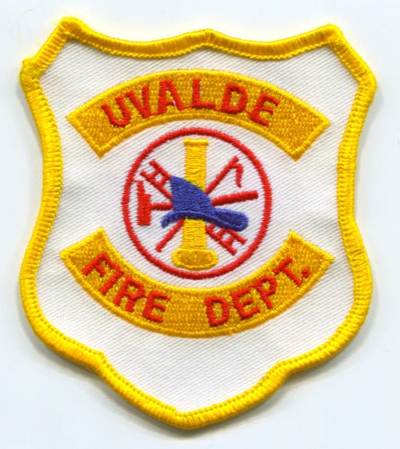 Uvalde Fire Department Patch Texas TX