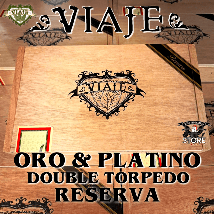 VIAJE PLATINO RESERVA DOUBLE TORPEDO - Cigar Federation