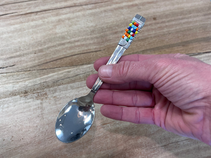 Wire & Bead Teaspoons - Set of 4