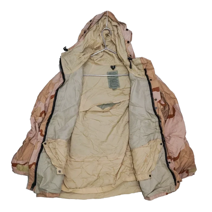 3 Colour Desert Wet Weather Jacket - XLarge - Army & Outdoors - Rain Jackets