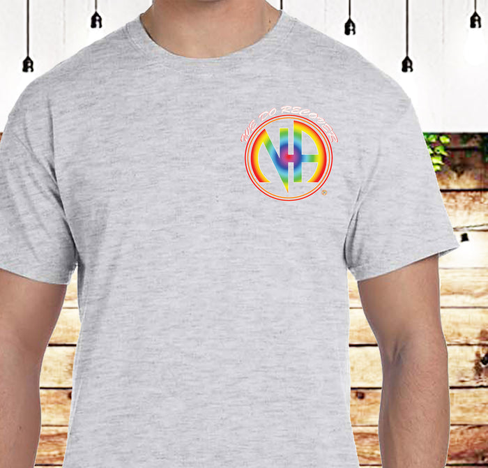 3" NA We Recover Rainbow Tee