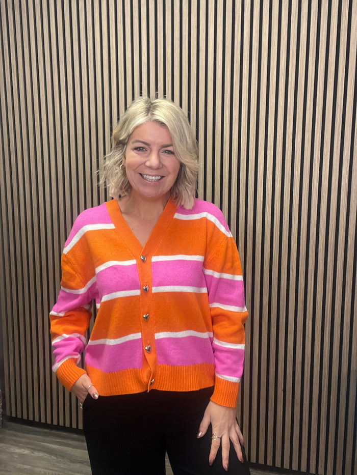 MUTI CARDIGAN (PERSIMMON ORANGE)