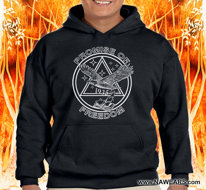 AA PROMISE OF FREEDOM  Black Hoodie