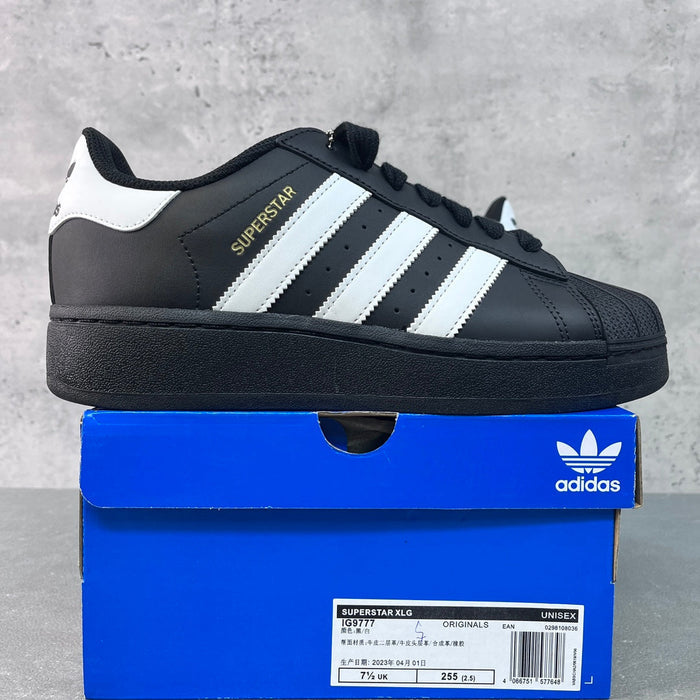 Adidas Superstar XLG Core Black White