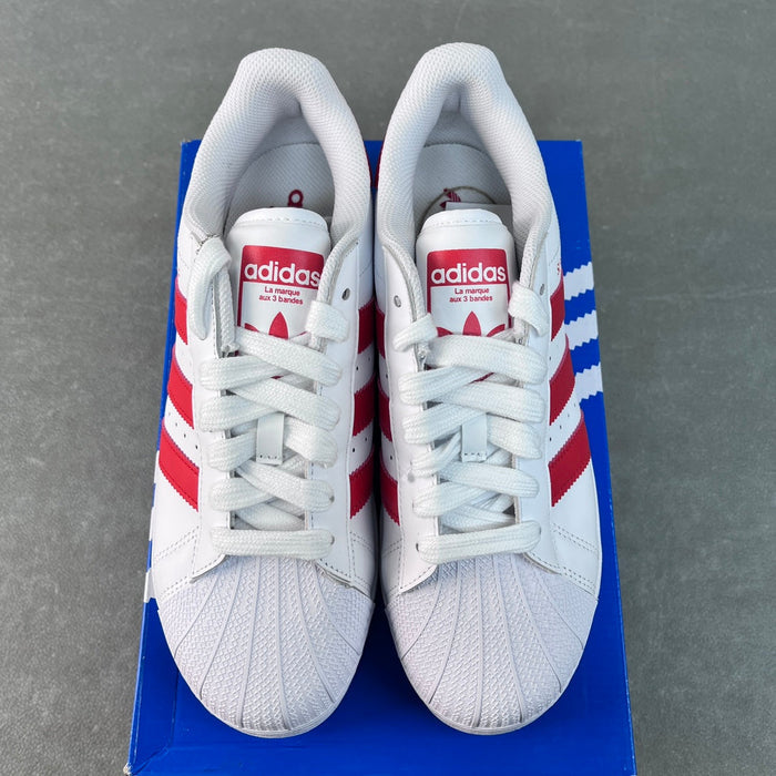 Adidas Superstar XLG White Scarlet
