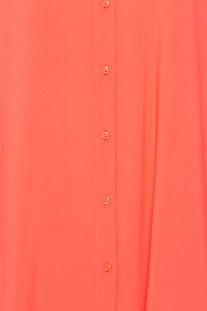 AINE LONGLINE SHIRT (CORAL)
