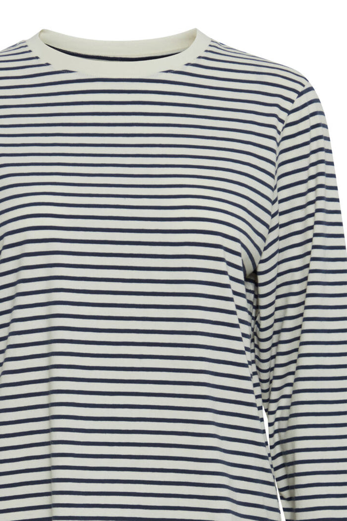 ALMIRA L/S TOP (TOTAL ECLIPSE STRIPE)