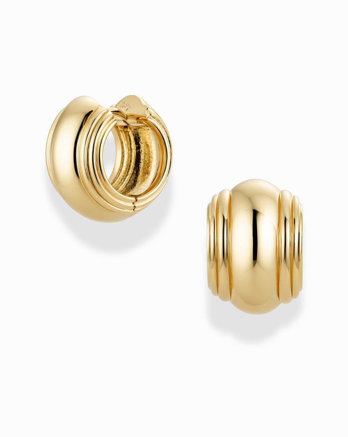 Alondra Hoops - Mod + Jo - Jewelry built to last, advanced plating technology