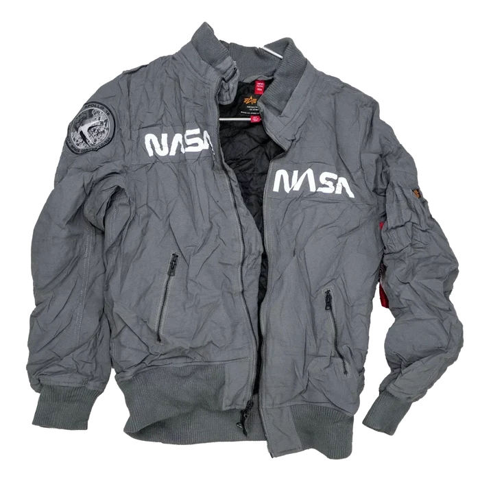 Alpha Industries NASA Flight Jacket - Small - Army & Outdoors - Flight Jackets