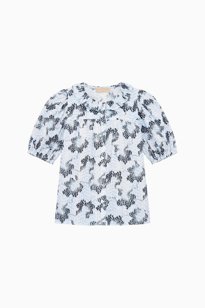 Amaria Cotton Top - Ciel